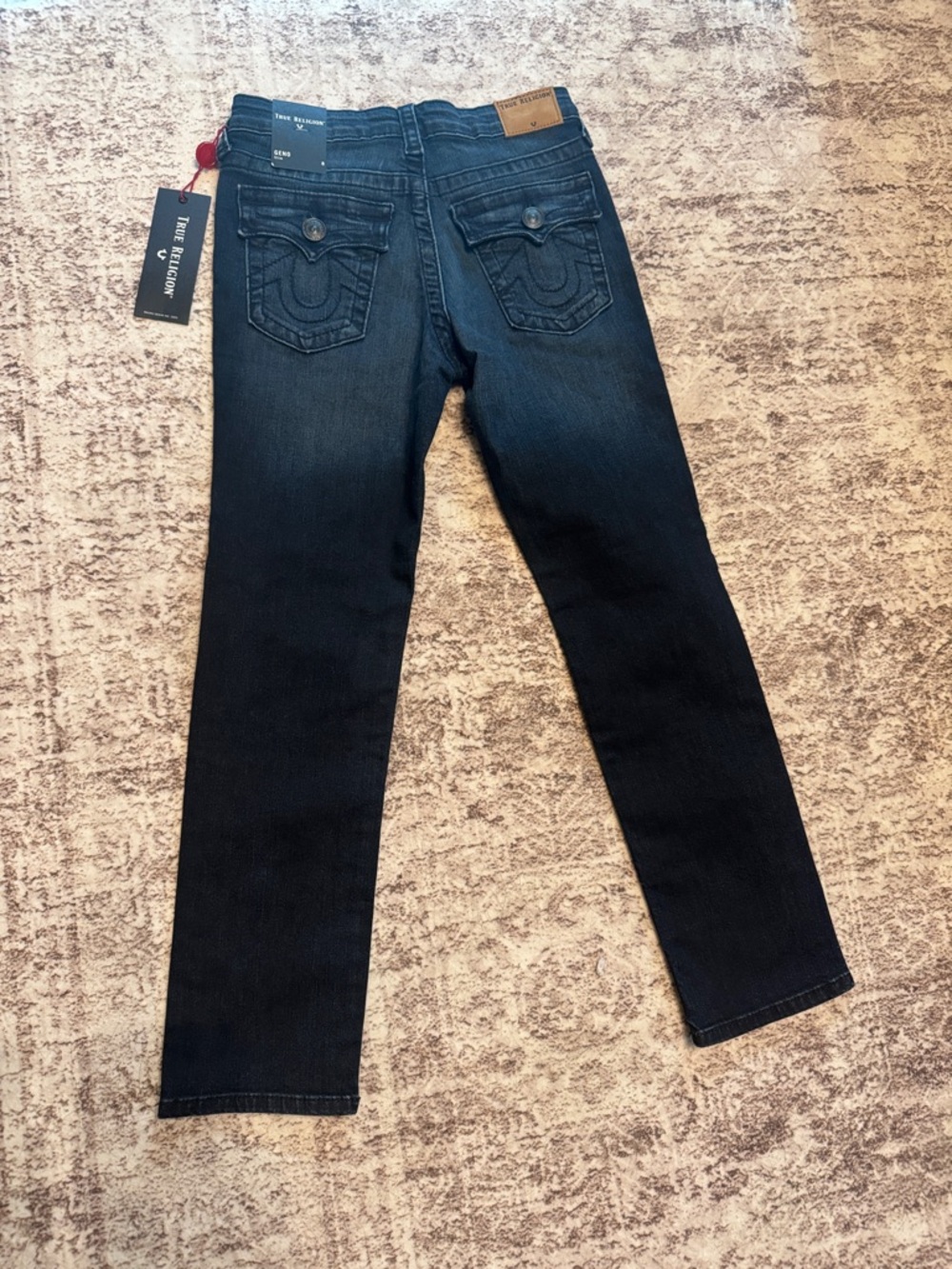 True Religion Kids Dark Blue Straight Jeans